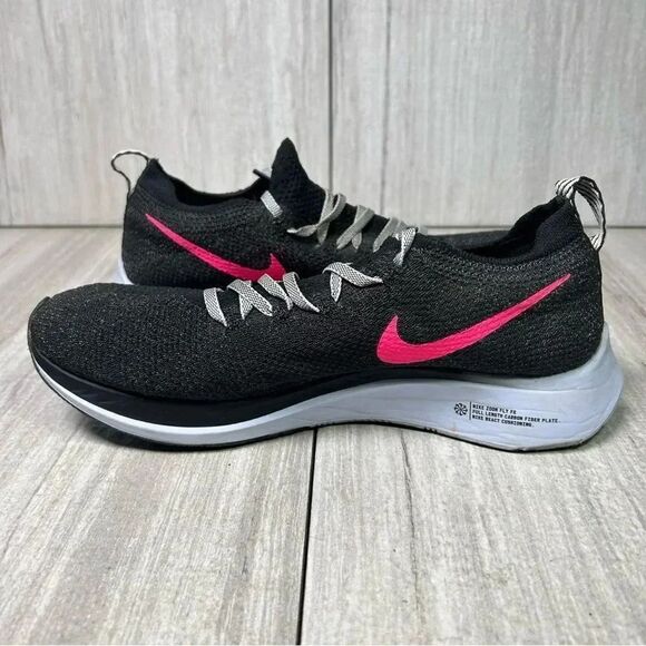 Nike Zoom Fly Flyknit Running Athletic Comfort Sneakers Shoe Women’s Size 6.5 - Picture 2 of 10